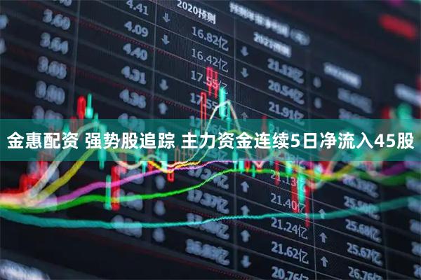 金惠配资 强势股追踪 主力资金连续5日净流入45股