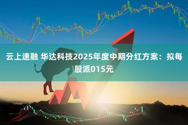 云上速融 华达科技2025年度中期分红方案：拟每股派015元